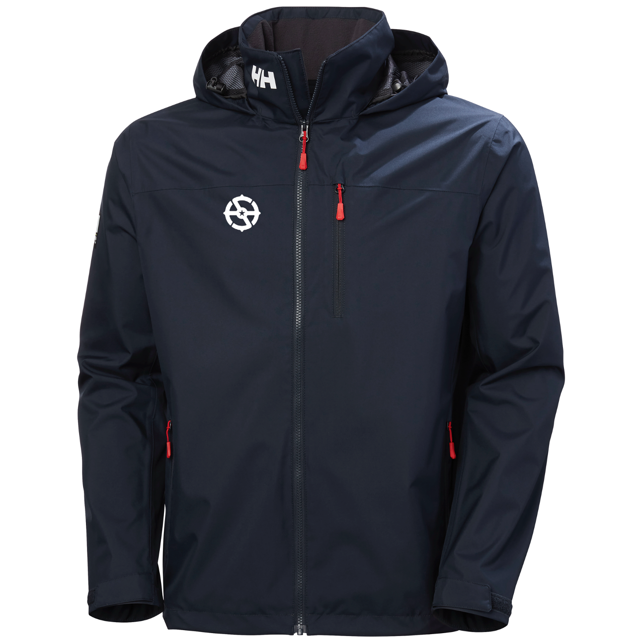 Men's Crew Hooded Jacket by Helly Hansen Safe Harbor Shop