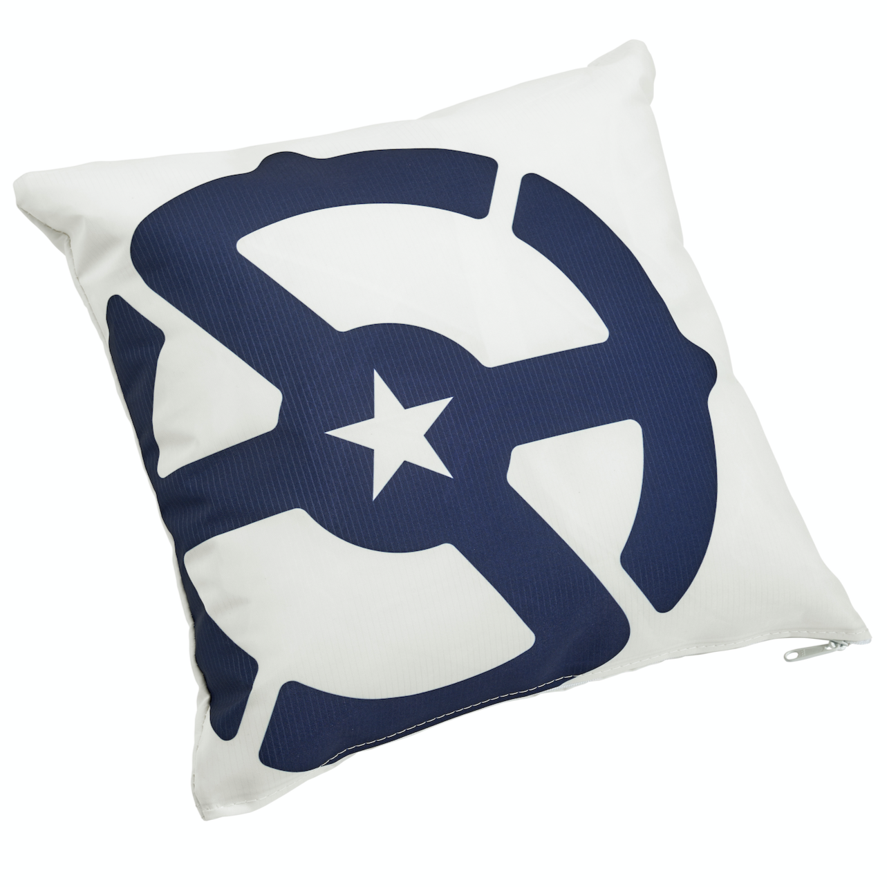 Recycled Sail Pillow by Sea Bags